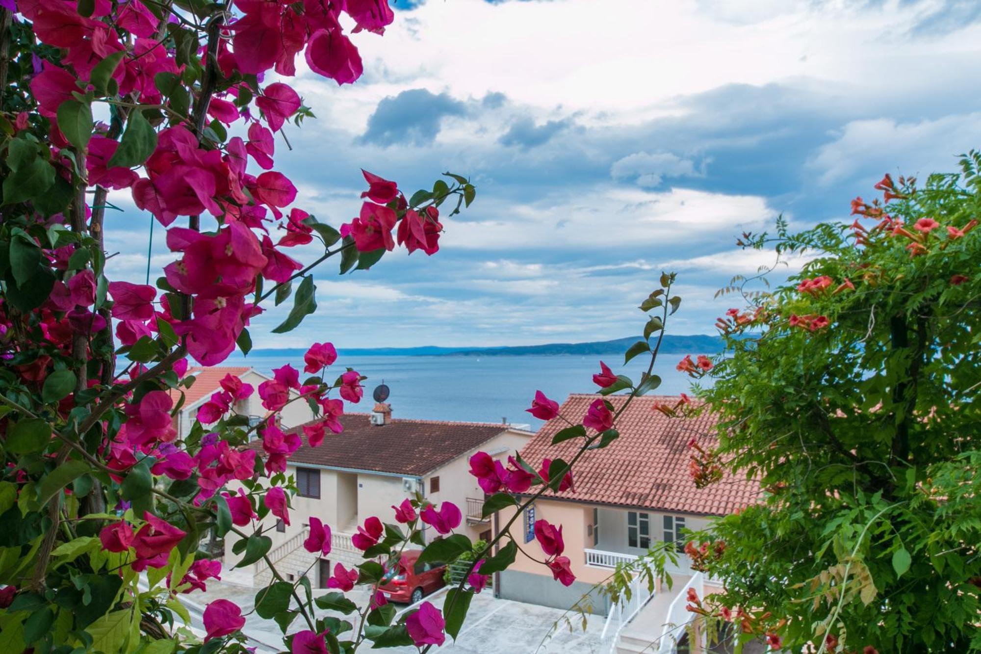 Apartments And Rooms By The Sea Brela, Makarska - 2752 외부 사진